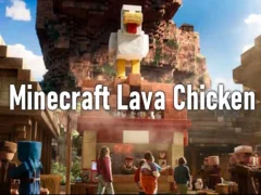 Trò chơi Gà dung nham Minecraft trực tuyến