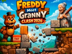 Trò chơi Freddy Gặp Granny Clash 2026 trực tuyến