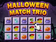 Trò chơi Bộ ba trận đấu Halloween trực tuyến