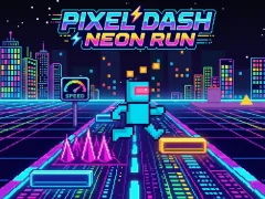 Trò chơi Pixel Dash Neon Run trực tuyến