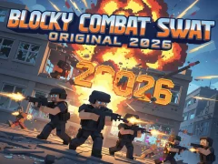 Trò chơi Blocky Combat Swat Bản gốc 2026 trực tuyến