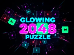 Trò chơi Câu đố phát sáng 2048 trực tuyến