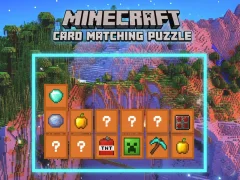 Trò chơi Câu đố ghép thẻ Minecraft trực tuyến