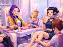 Trò chơi K Pop Demon Hunters Nail Studio trực tuyến