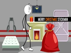 Trò chơi Giáng sinh vui vẻ Stickman trực tuyến