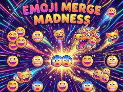 Trò chơi Emoji Merge Madness trực tuyến