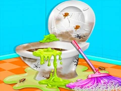 Trò chơi Sửa chữa vệ sinh nhà bẩn trực tuyến