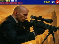 Trò chơi Mr Sniper Ẩn Súng trường trực tuyến Trò chơi Mr Sniper Ẩn Súng trường trực tuyến