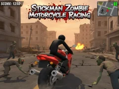 Trò chơi Đua xe mô tô Stickman Zombie trực tuyến
