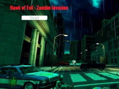 Trò chơi Diều hâu của cuộc xâm lược zombie xấu xa trực tuyến