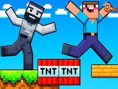 Trò chơi Noob: Thủ thuật Parkour trực tuyến