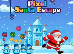 Trò chơi Pixel ông già Noel trốn thoát trực tuyến