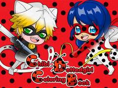 Trò chơi Sách Tô Màu Cô Gái Chibi Có Đốm trực tuyến