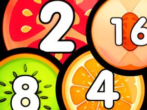 Trò chơi Hợp nhất Balls Shooter 2048 Kết nối trái cây trực tuyến