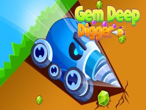 Trò chơi Gem Deep Digger trực tuyến