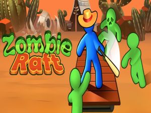 Trò chơi Raft zombie trực tuyến
