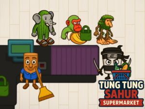 Trò chơi Siêu thị Tung Tung Sahur trực tuyến