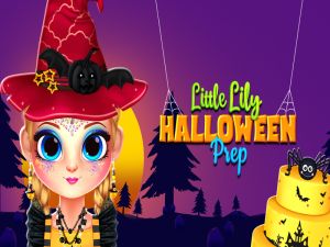 Trò chơi Little Lily Halloween Prep trực tuyến