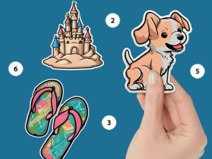 Trò chơi Sách dán màu sắc câu đố theo số trực tuyến