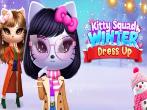 Trò chơi Kitty Squad Winter Dress Up trực tuyến