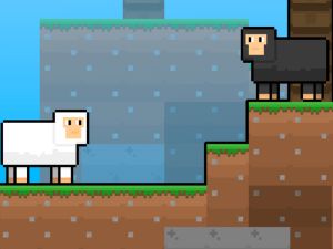 Trò chơi Sheep Skyblock dễ thương trực tuyến
