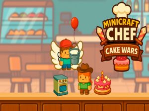 Trò chơi Minicraft Chef Cake Wars trực tuyến