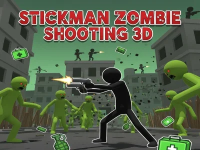 Trò chơi Stickman Zombie Bắn súng 3D trực tuyến