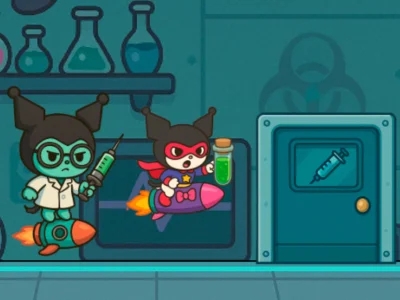 Trò chơi Phòng thí nghiệm Kitty Kuro trốn thoát trực tuyến