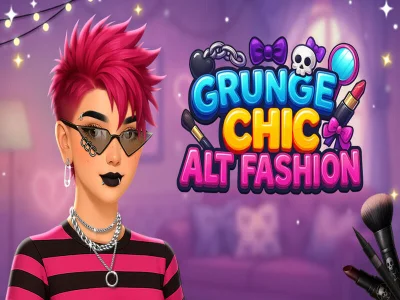 Trò chơi Thời trang sang trọng theo phong cách grunge trực tuyến