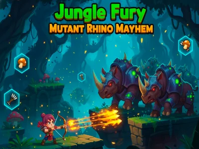 Trò chơi Jungle Fury Mutant Rhino Mayhem trực tuyến