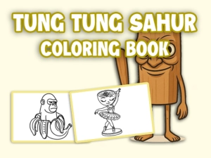 Trò chơi Tung Tung Sahur tô màu trực tuyến