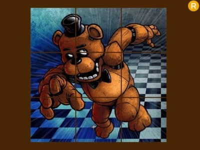 Trò chơi Câu đố trượt Fnaf Freddy trực tuyến
