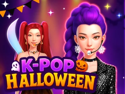 Trò chơi K Pop Hunter Thời trang Halloween trực tuyến