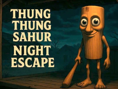 Trò chơi Thung Thung Sahur Night Escape trực tuyến