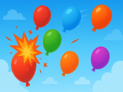 Trò chơi Bong bóng pop điên cuồng trực tuyến
