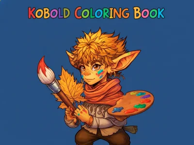 Trò chơi Sách tô màu Kobold trực tuyến