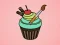 Trò chơi Tô màu Bánh Cupcake Ngon trực tuyến