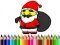 Trò chơi Trở lại trường: Tô màu Ông Già Noel trực tuyến
