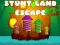 Trò chơi Trốn thoát khỏi Stunt Land trực tuyến