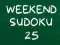 Trò chơi Sudoku Cuối Tuần 25 trực tuyến