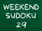 Trò chơi Sudoku Cuối Tuần 29 trực tuyến