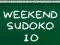Trò chơi Sudoku Cuối Tuần 10 trực tuyến