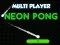 Trò chơi Neon Pong Đa người chơi trực tuyến