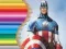 Trò chơi Sách tô màu cho Captain America trực tuyến