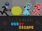 Trò chơi Cuộc chạy trốn của Stickman Huggy trực tuyến