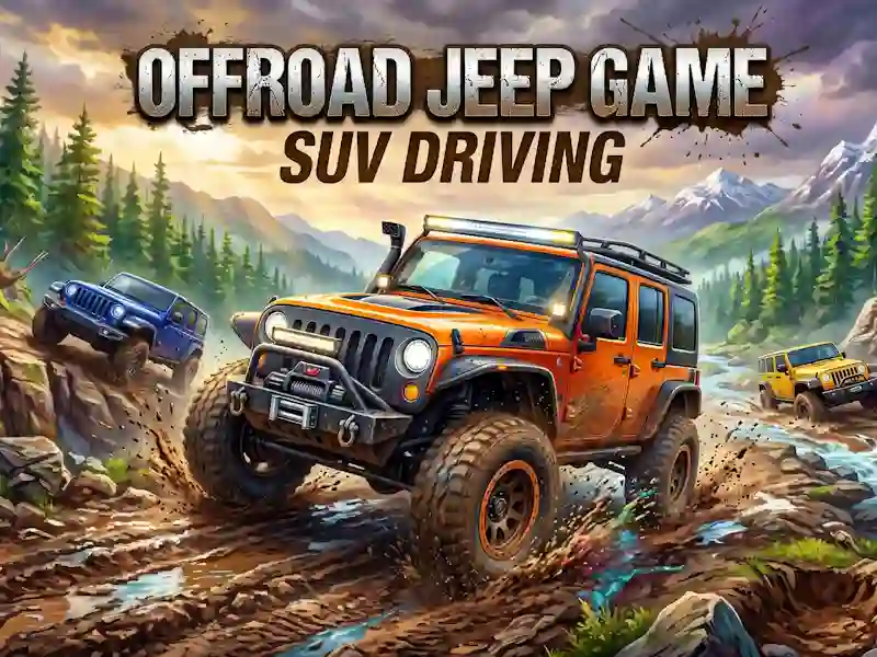 Trò chơi Offroad Jeep Game SUV Driving trực tuyến