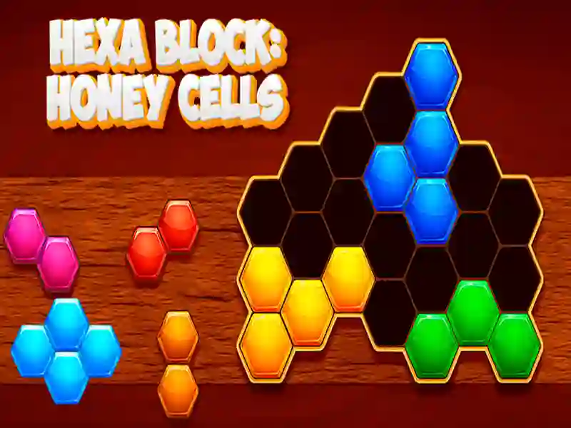 Trò chơi Khối Hexa: Tế bào mật ong trực tuyến