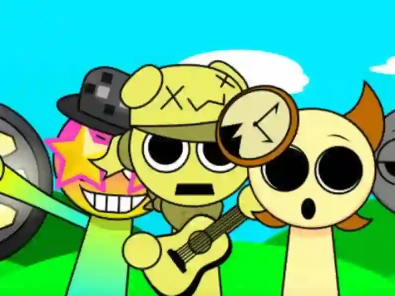 Trò chơi Sprunki tất cả tiền thưởng trực tuyến