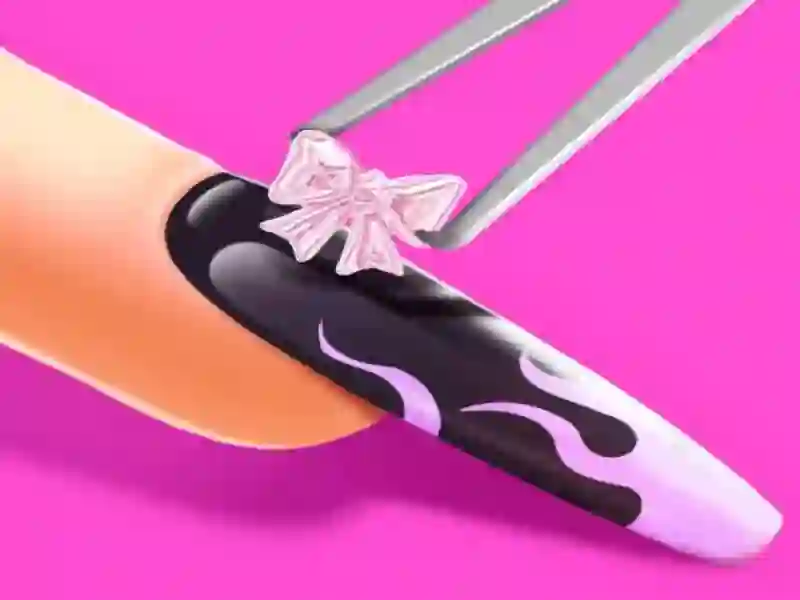 Trò chơi Nail acrylic 3D: Trò chơi nghệ thuật móng tay trực tuyến