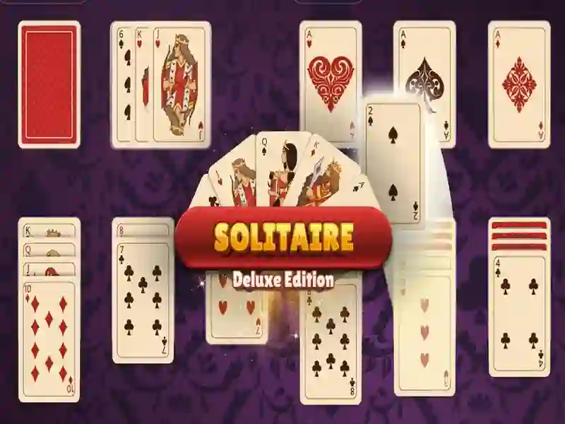 Trò chơi Phiên bản Solitaire Deluxe trực tuyến